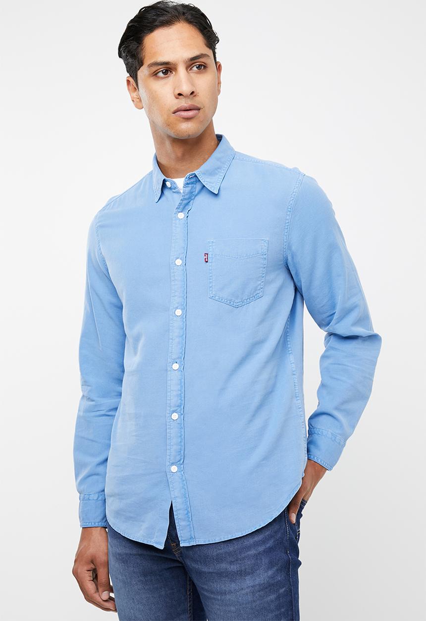 Levi’s® - Classic one pocket shirt - blue