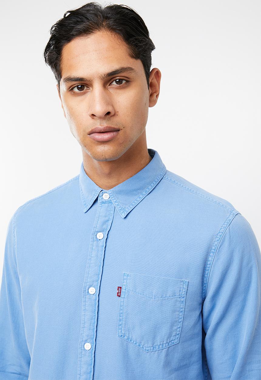 Levi’s® - Classic one pocket shirt - blue