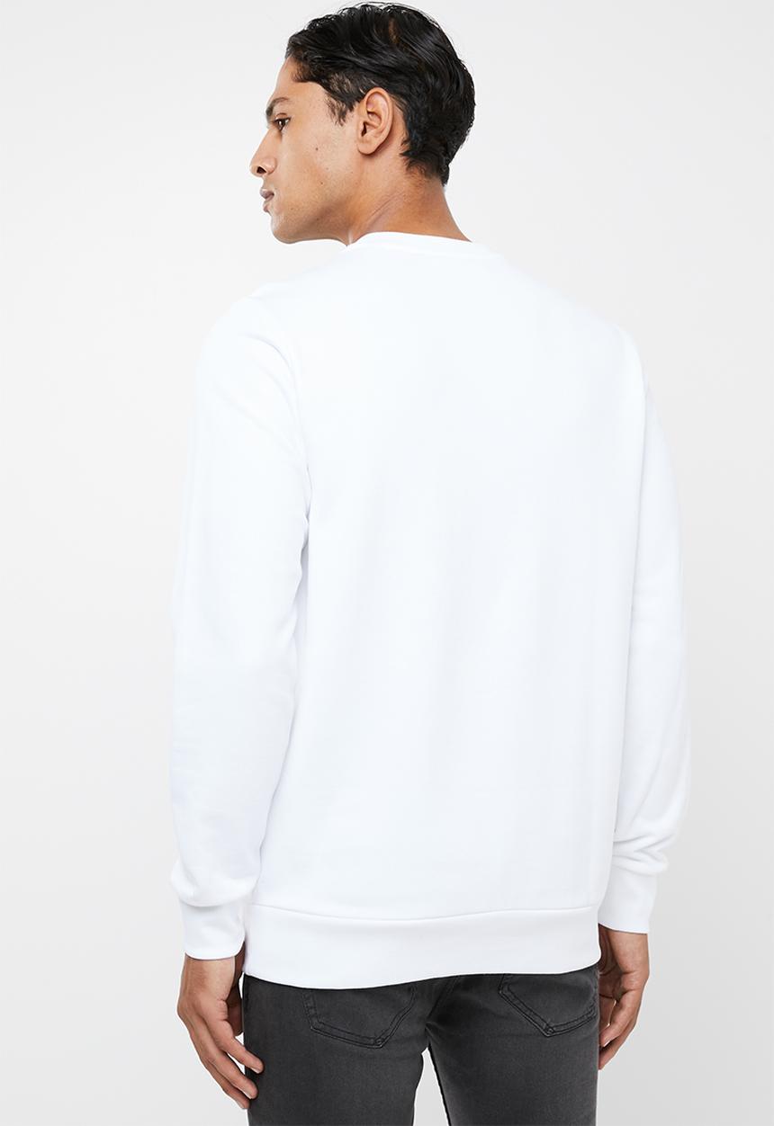 Diesel  - S-gir division logo sweater - white