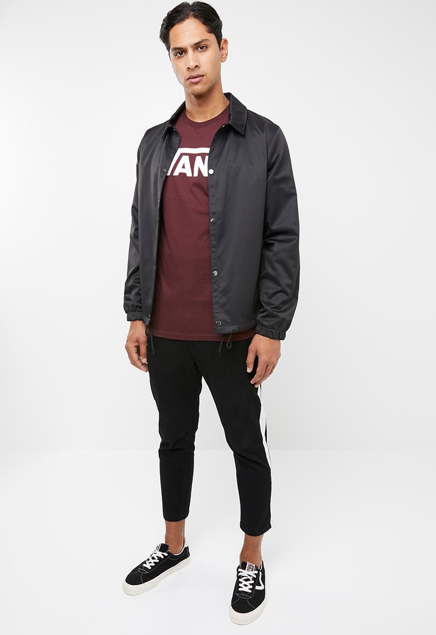 Vans - Vans classic short sleeve tee - burgundy