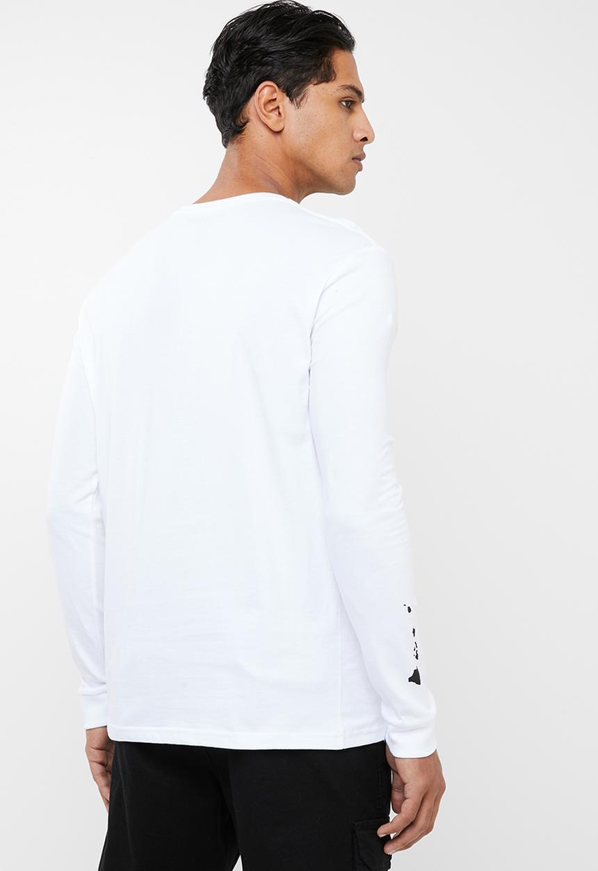 Billabong  - AI Metallica long sleeve tee - white