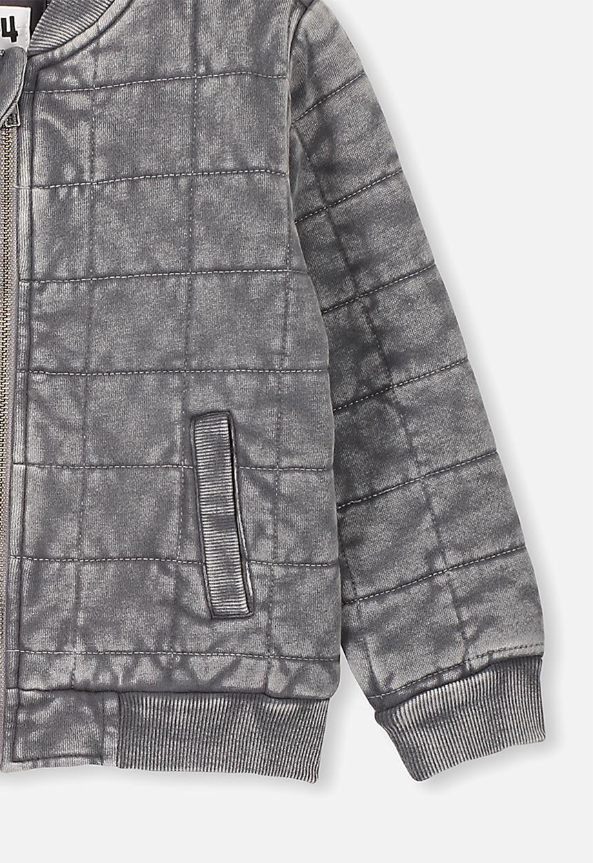 Cotton On - Quilted bomber jacket - grey