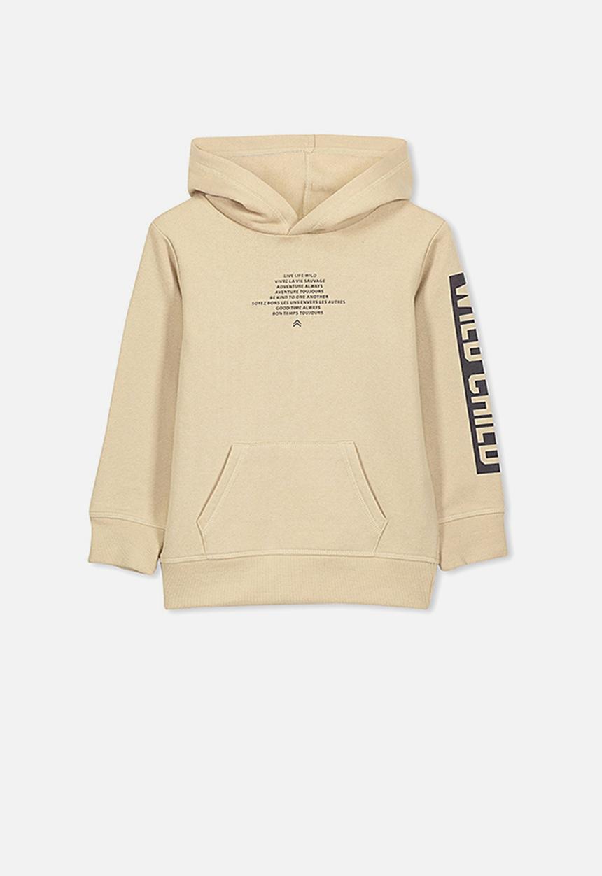 Cotton On - Horizon hoodie - cream 