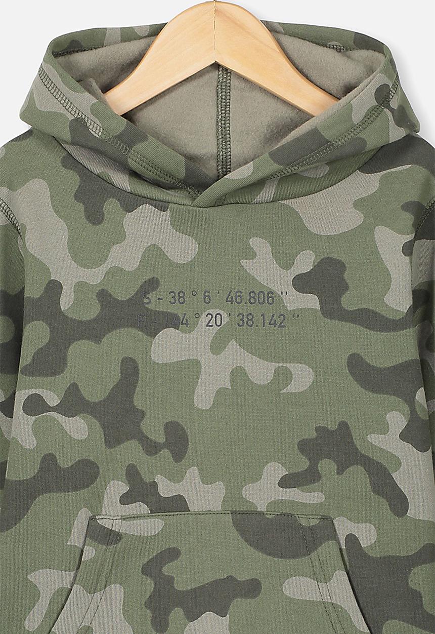 Cotton On - Horizon hoodie - green 