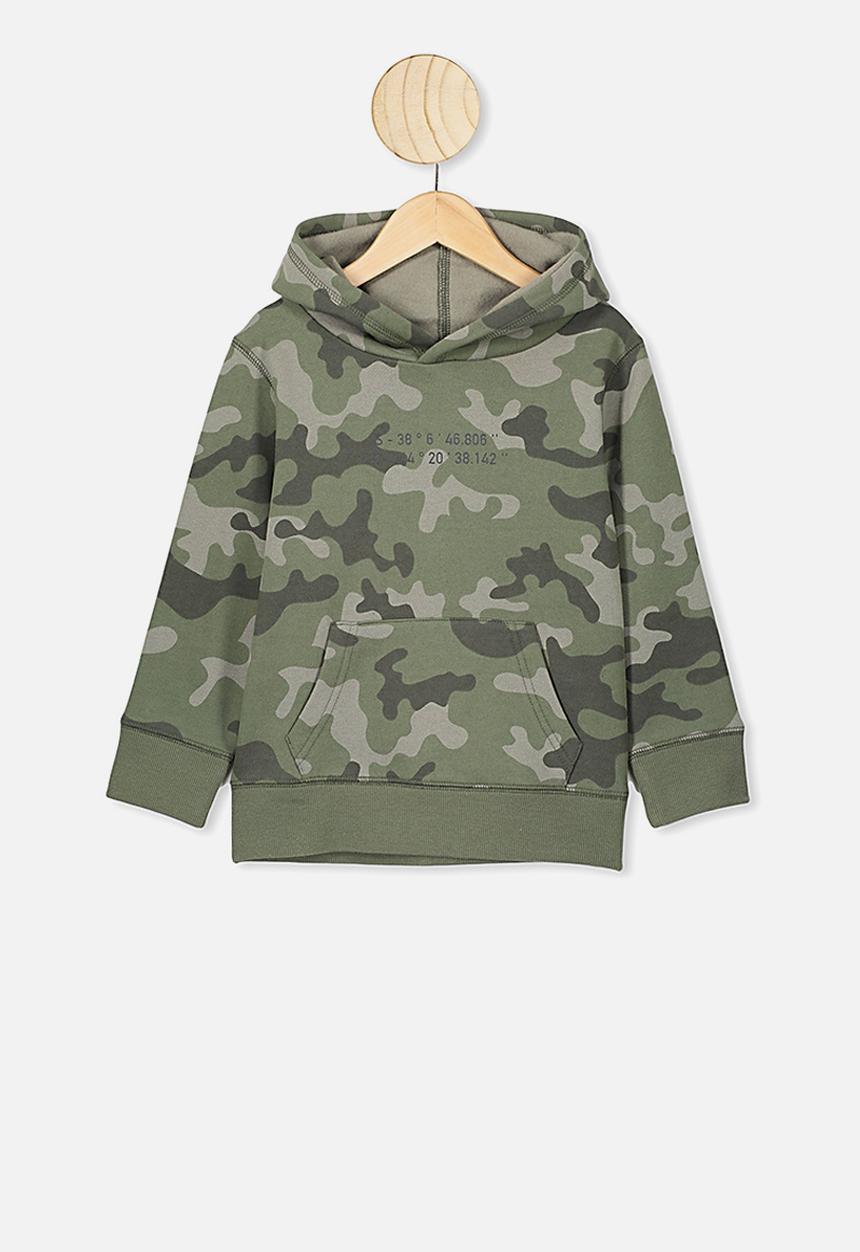 Cotton On - Horizon hoodie - green 