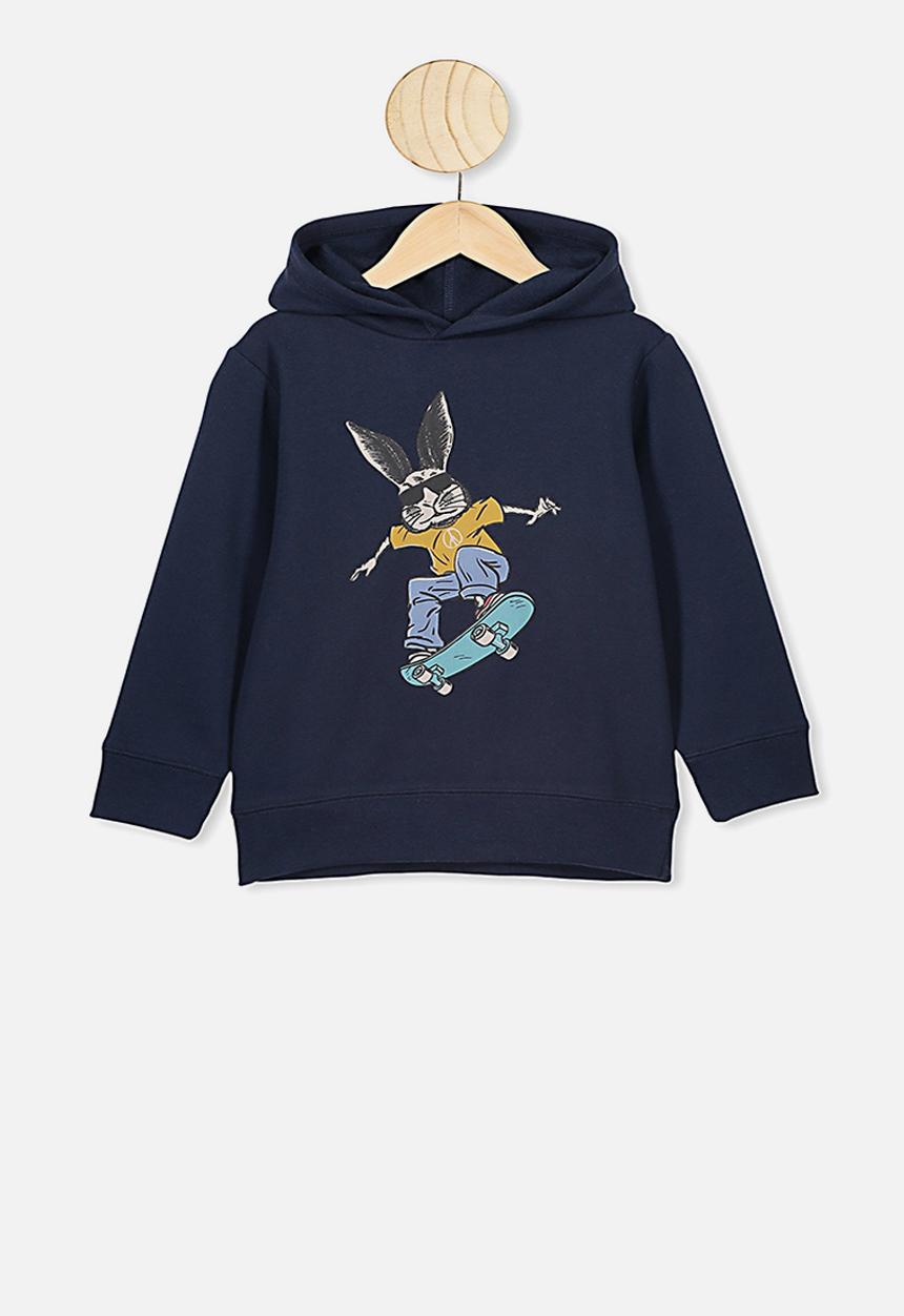 Cotton On - Horizon hoodie - navy