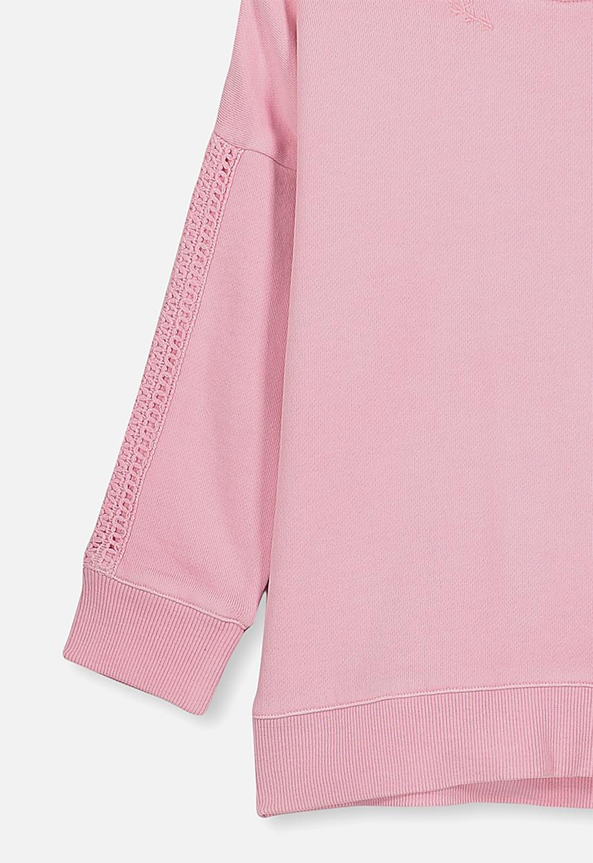 Cotton On - Sally slouch crew - pink 