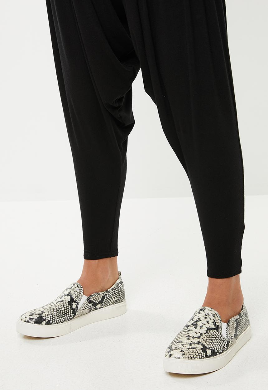 edit - Knit harem pants - black