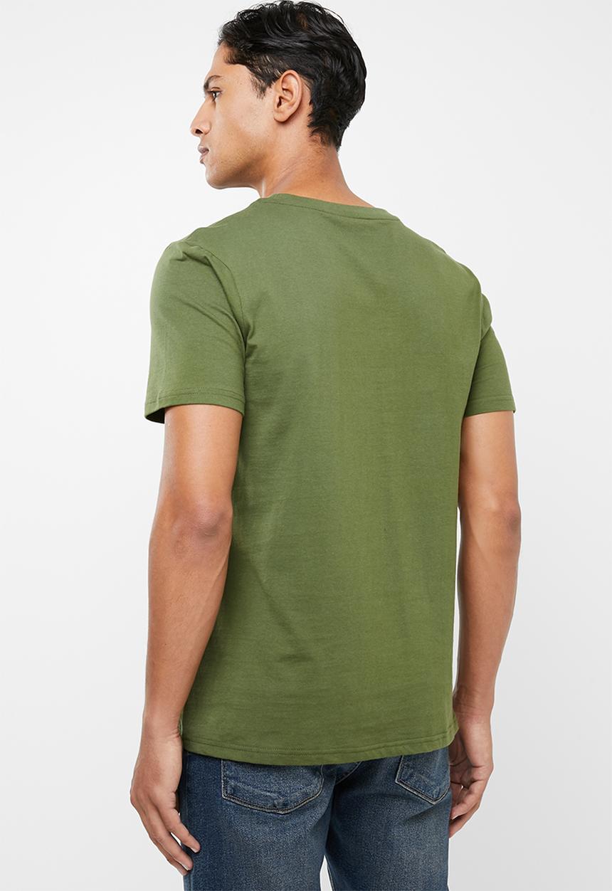 JEEP - Large logo short sleeve tee - fatigue