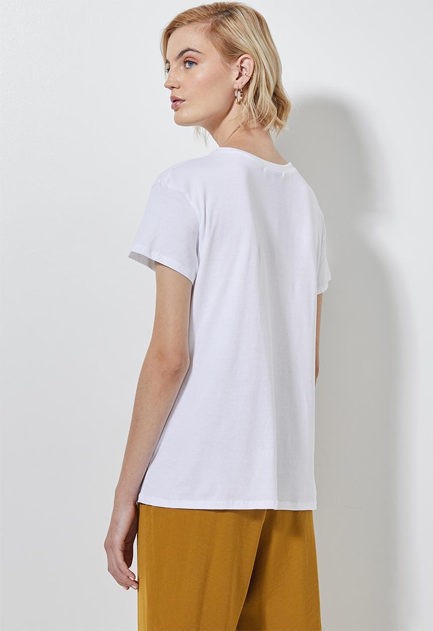 Superbalist - Printed tee - white