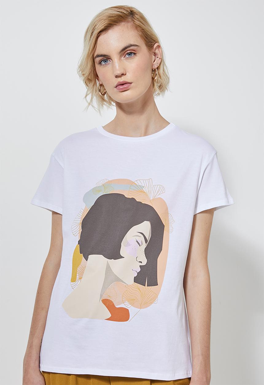 Superbalist - Printed tee - white