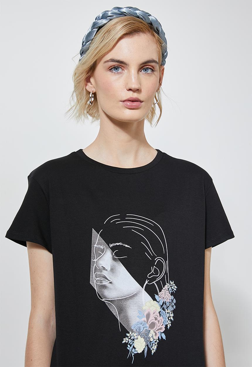 Superbalist - Printed tee - black