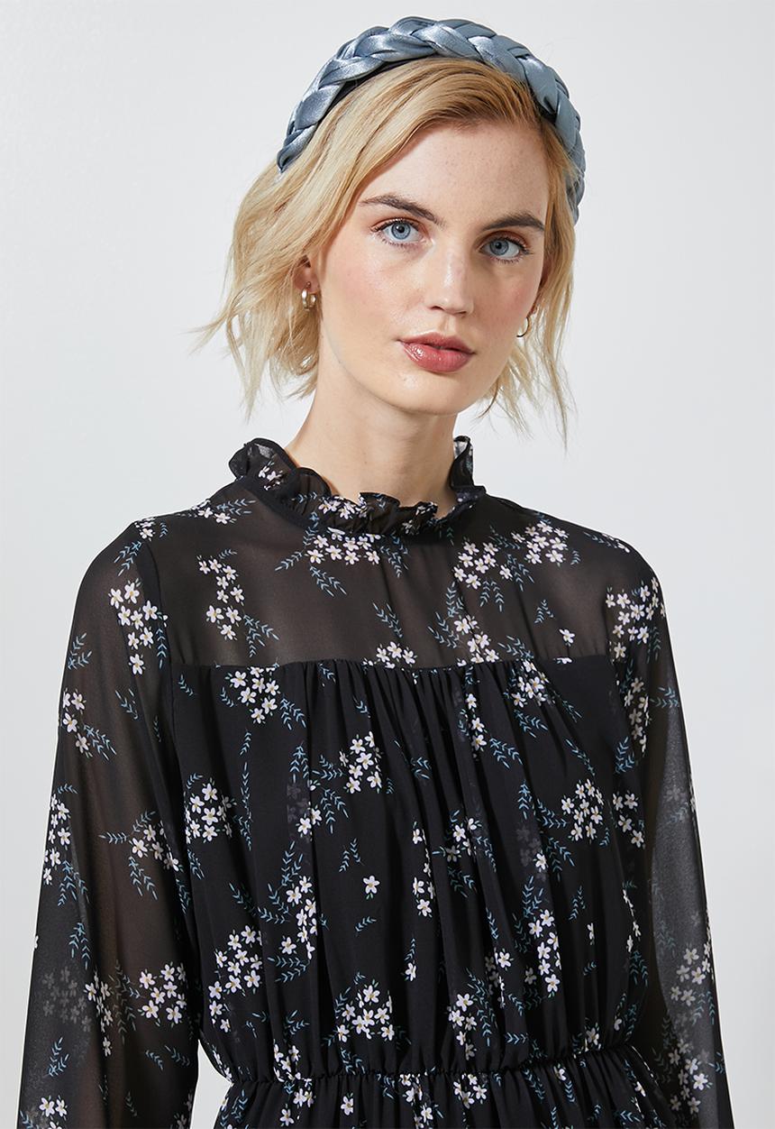 Superbalist - Waisted pie crust dress - multi 