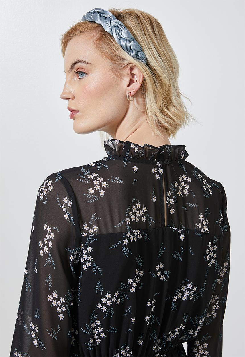 Superbalist - Waisted pie crust dress - multi 