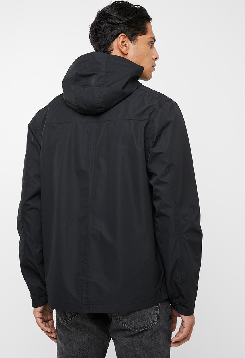 JEEP - Hooded transition jacket - black