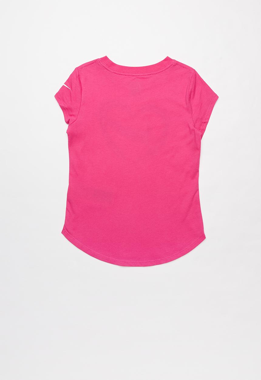 Nike - Nike stroke heart short sleeve scoop tee - pink 