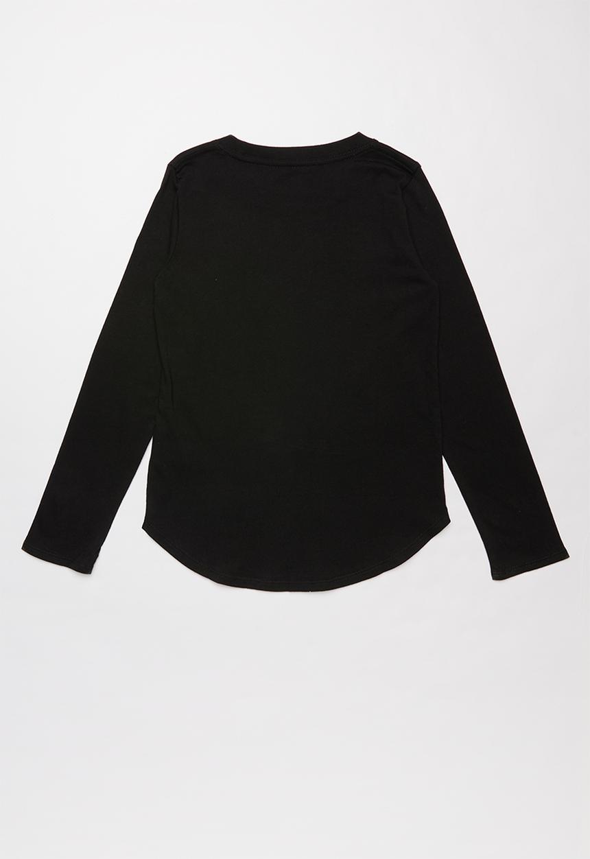 Nike - Nike repeat swoosh long sleeve tee - black