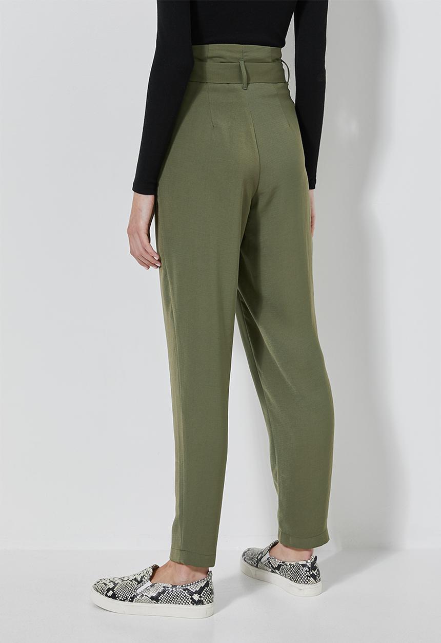 Superbalist - Paperbag trousers -  khaki