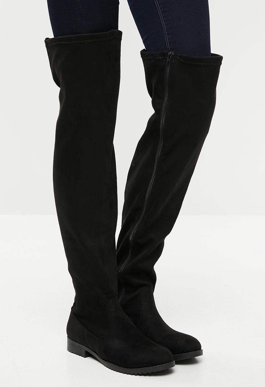 Madison® - Mia over the knee boot - black