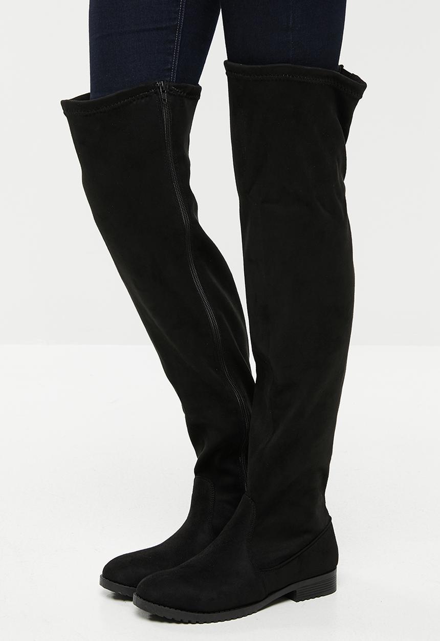 Madison® - Mia over the knee boot - black