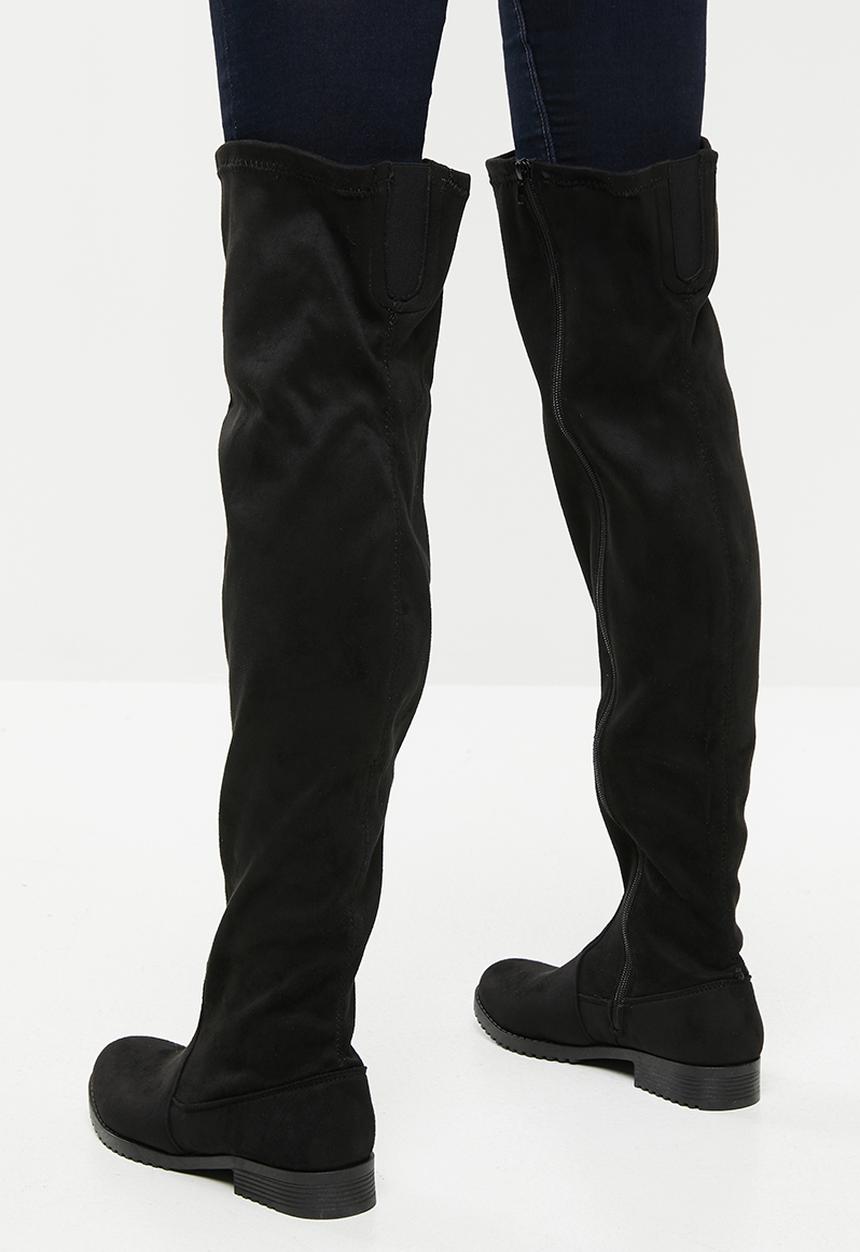 Madison® - Mia over the knee boot - black