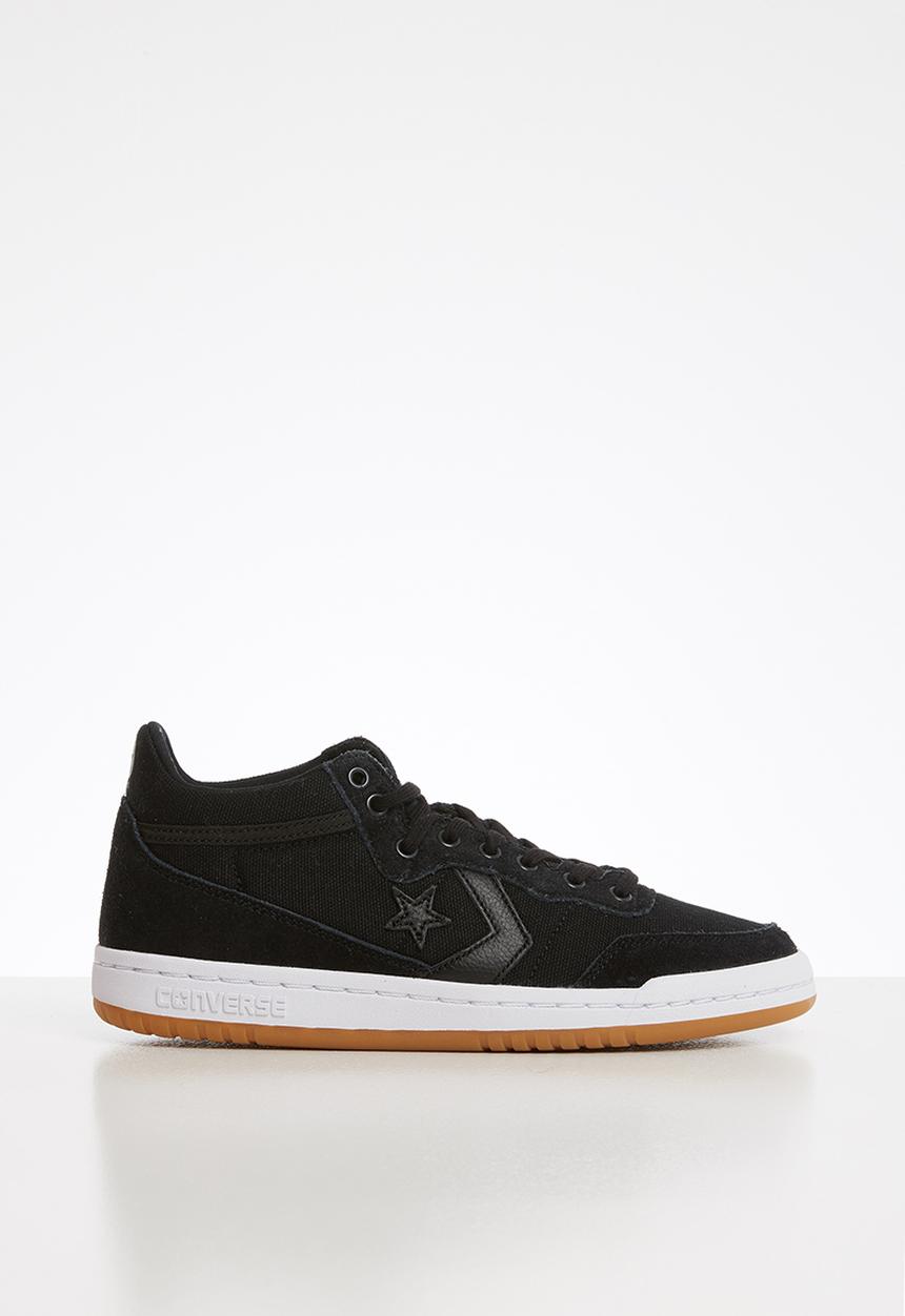 Converse - Ctas fast break summer textile mid y  - black/white