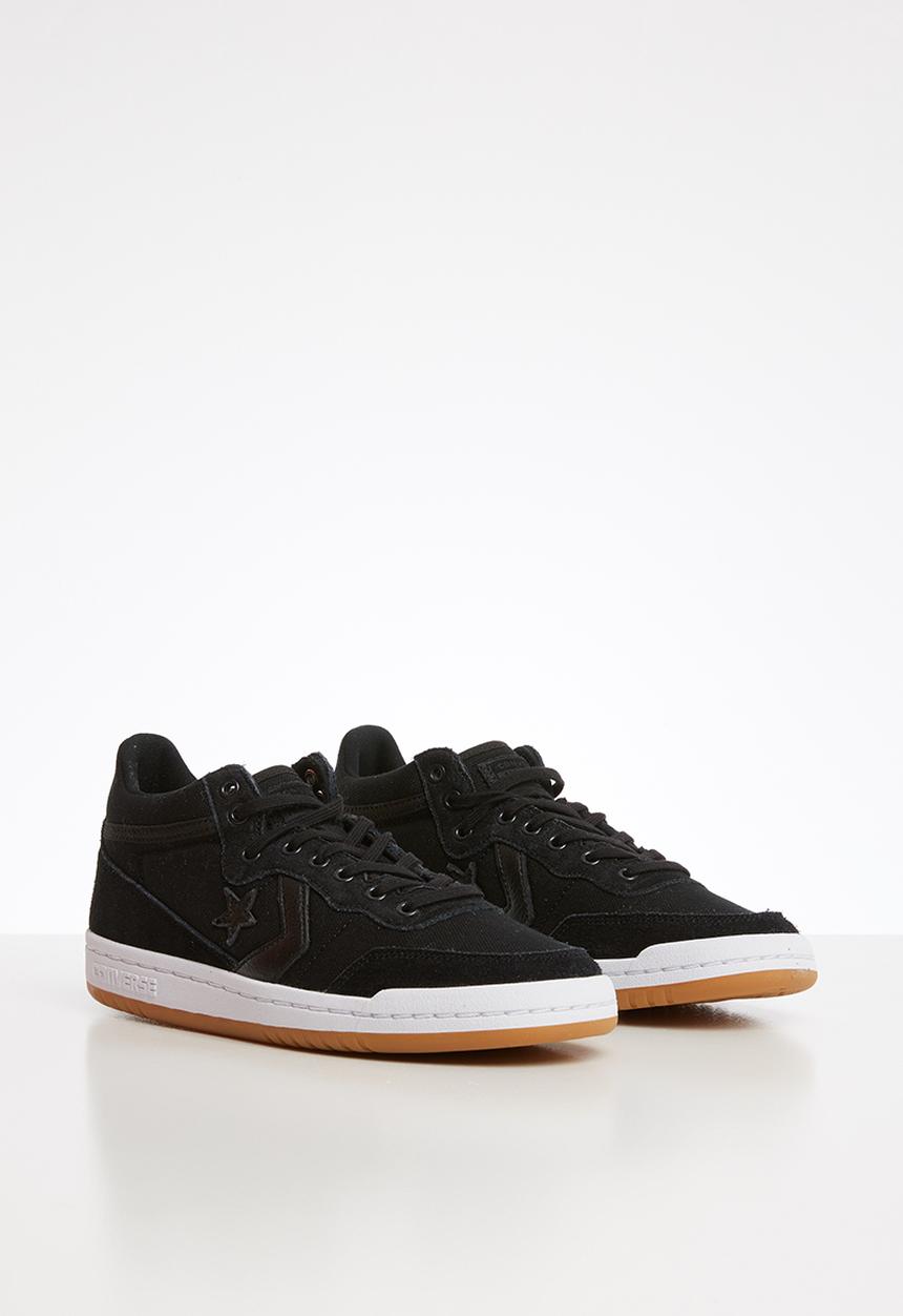 Converse - Ctas fast break summer textile mid y  - black/white