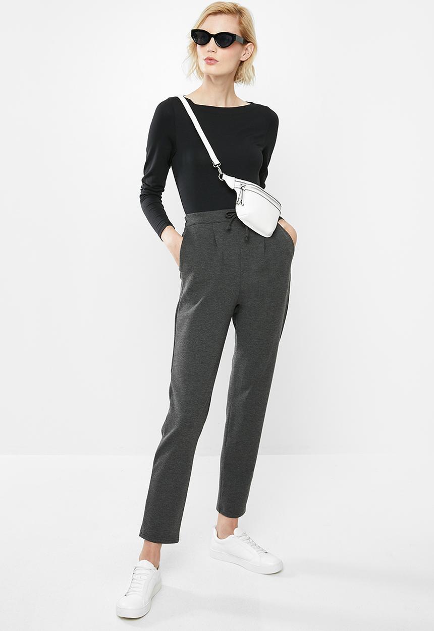 Vero Moda - Panda modal long sleeve top - black