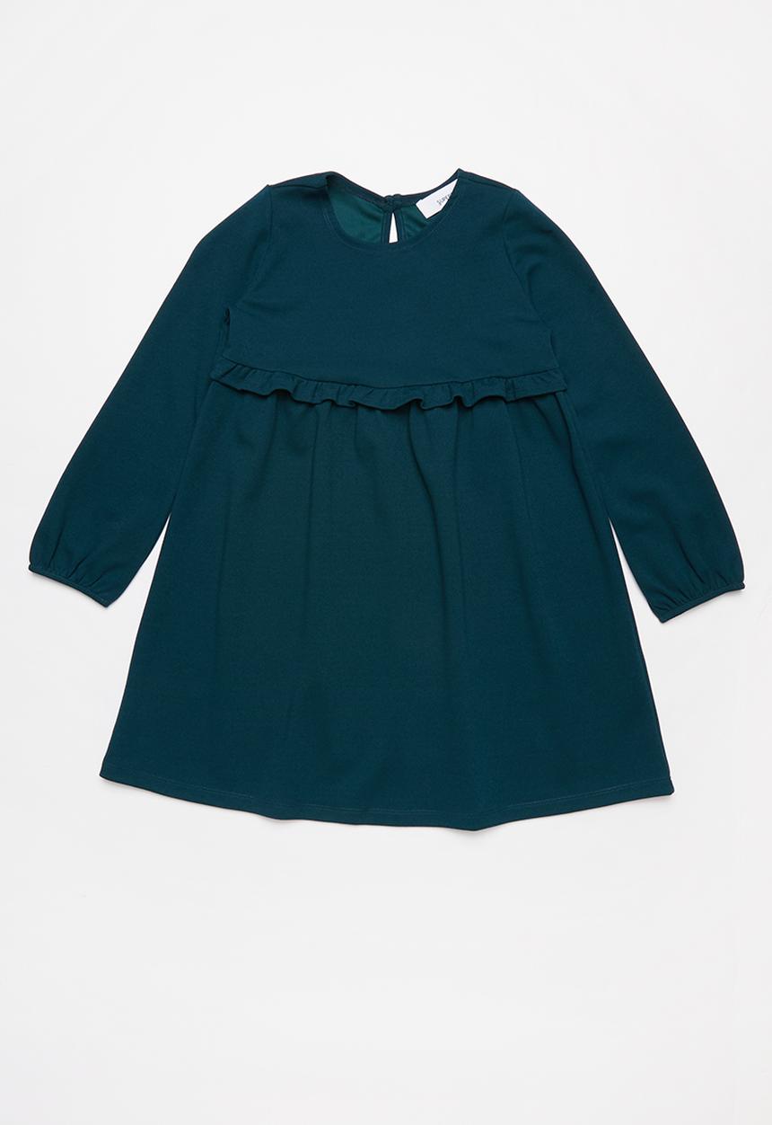 Superbalist - Tweens textured dress - teal