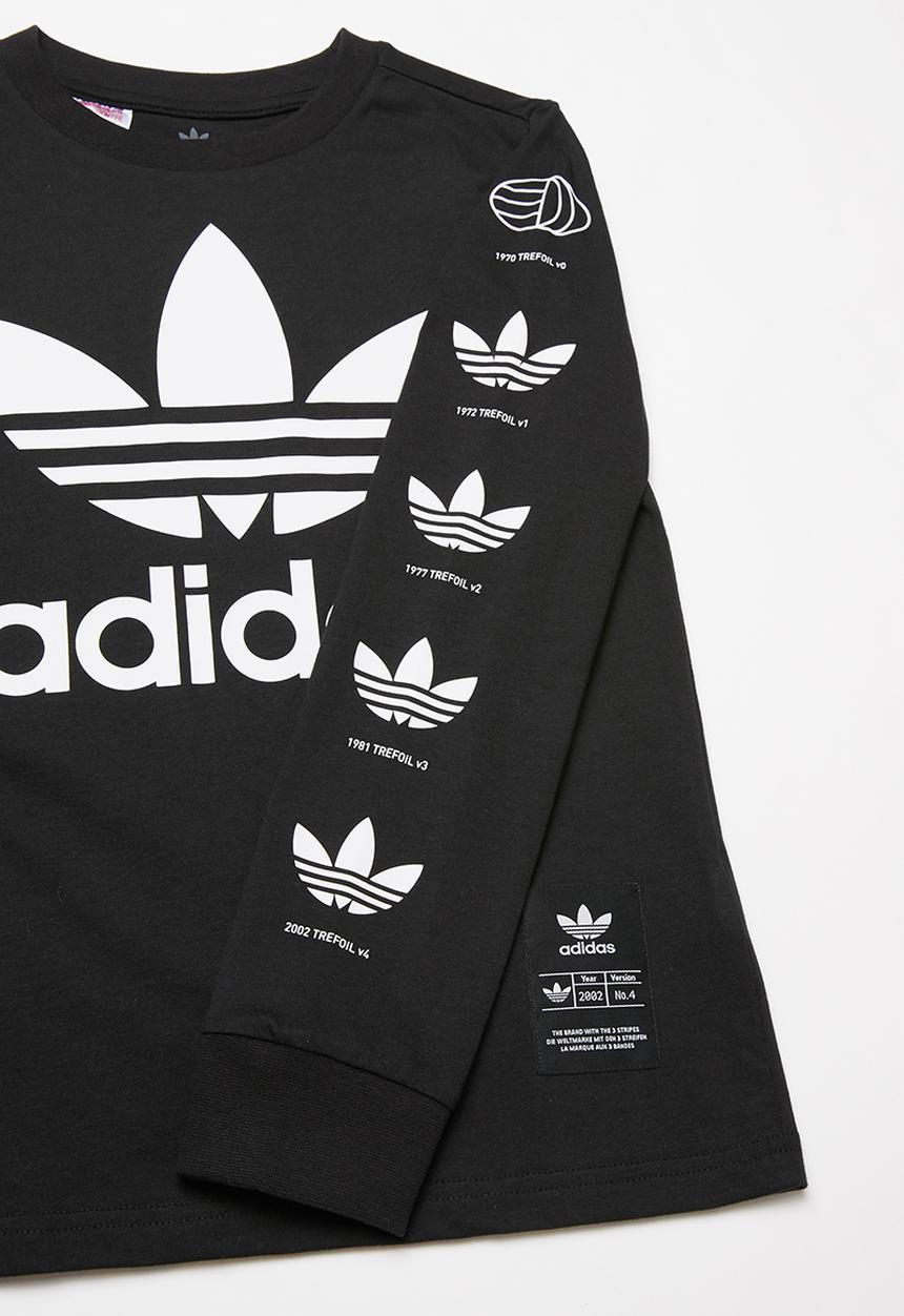 adidas Originals - Adidas long sleeve history tee - black
