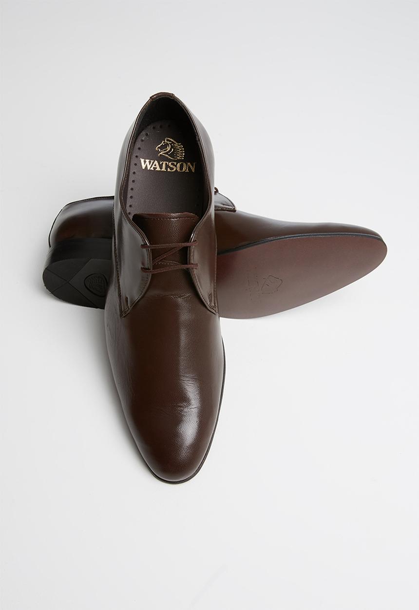 Watson - Leo leather shoe - mocca