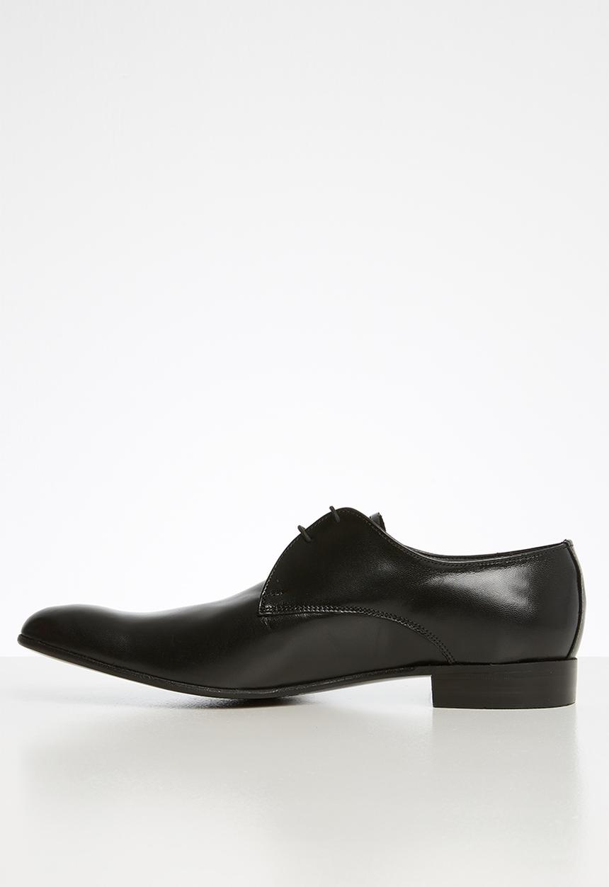 Watson - Leo leather shoe - black