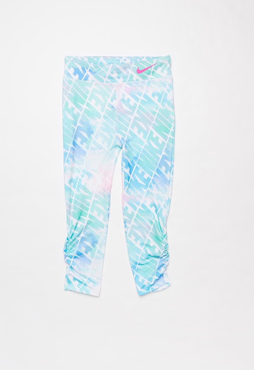Nike - Watercolor leggings - blue