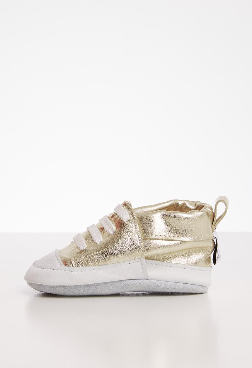 shooshoos - Soulshine sneaker - gold & white