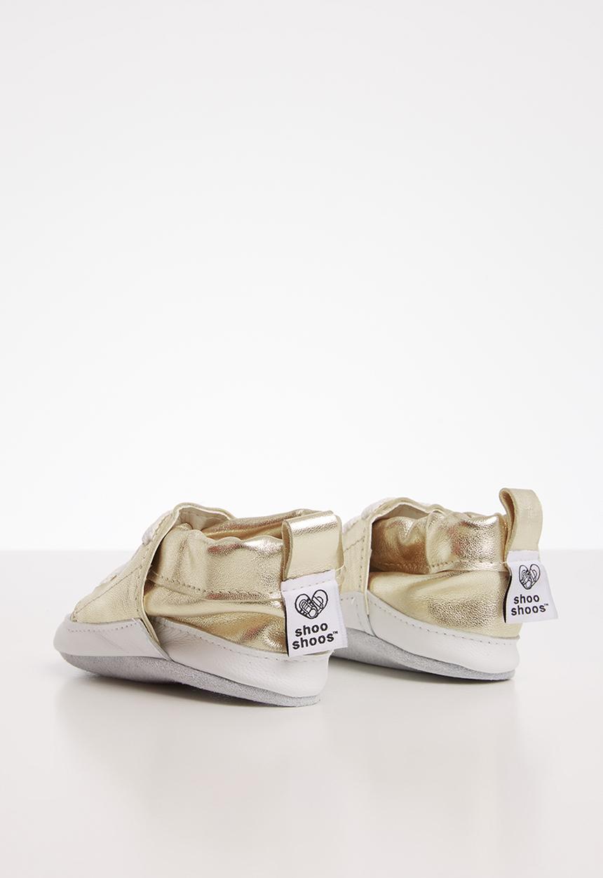 shooshoos - Soulshine sneaker - gold & white
