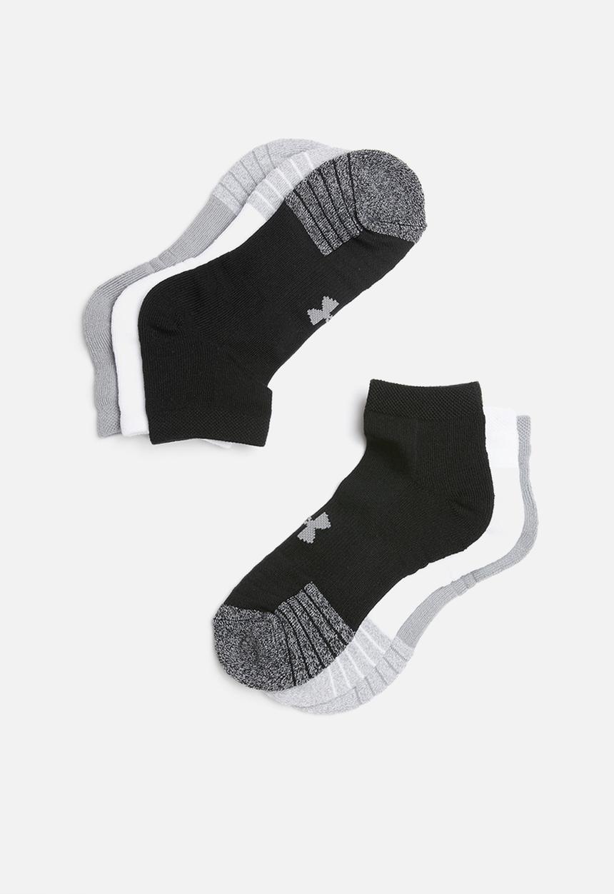 Under Armour - Heatgear lowcut 3 pack socks - multi
