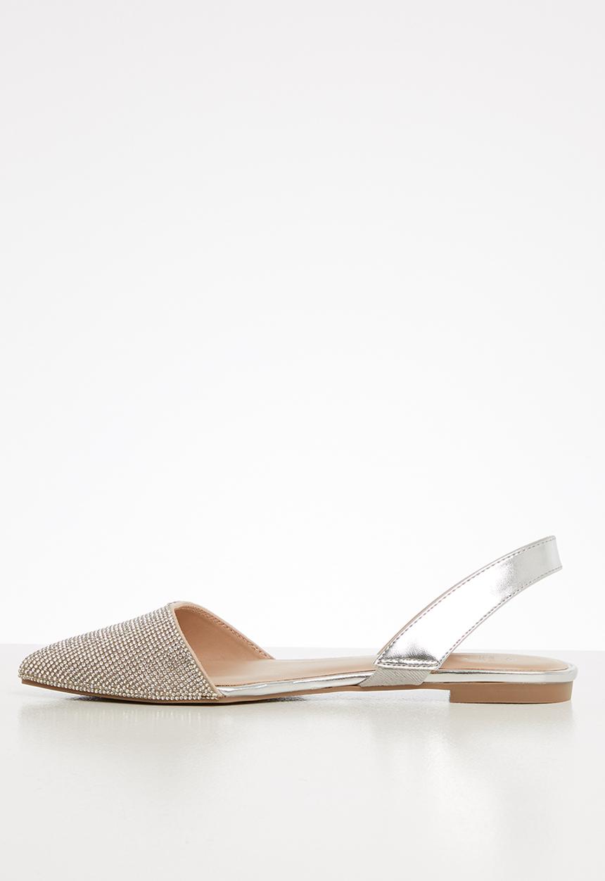 Call It Spring - Glitz ballerina - silver