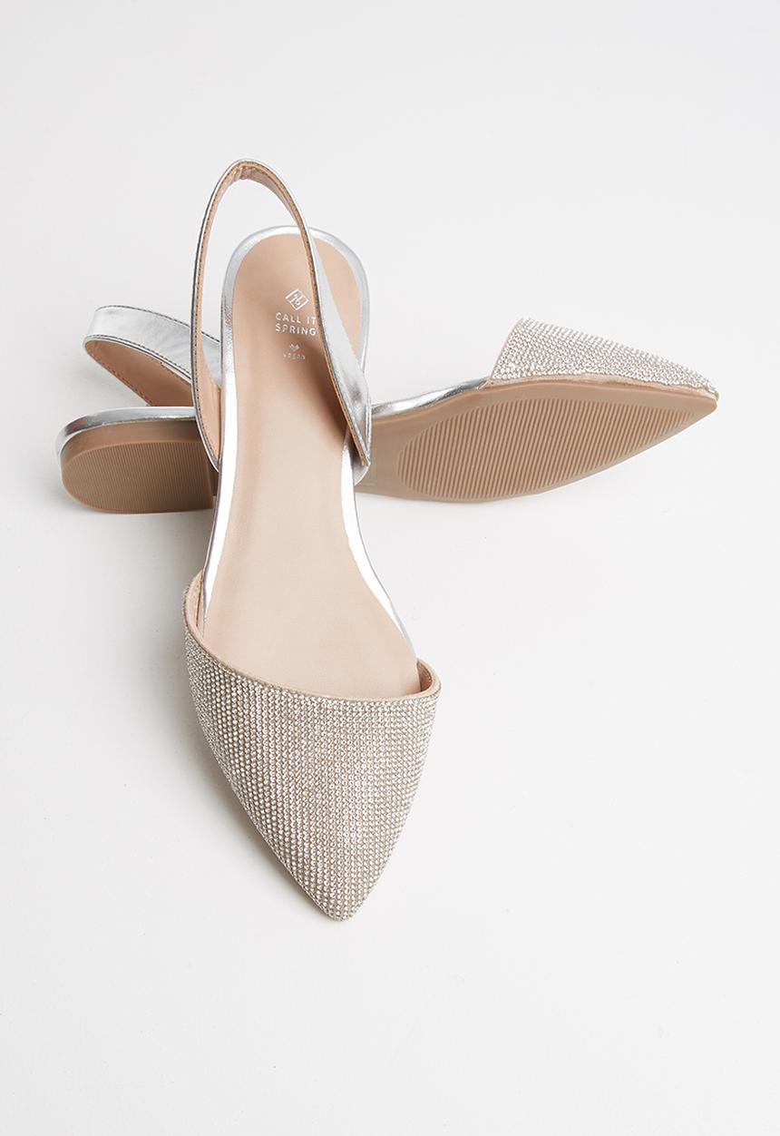 Call It Spring - Glitz ballerina - silver