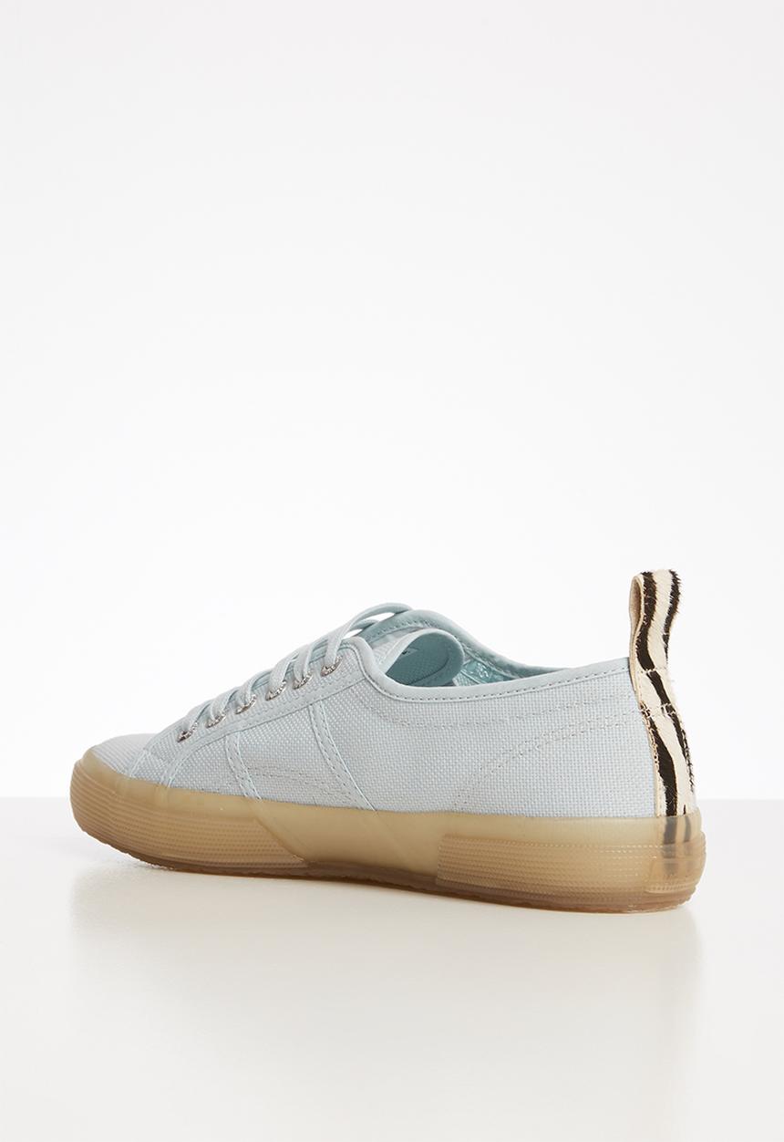 SUPERGA - 2750 ponytape animal print tag - blue zebra