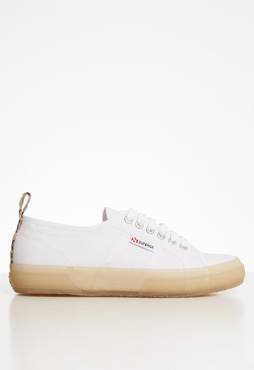 SUPERGA - 2750 ponytape animal print tag - white cheetah
