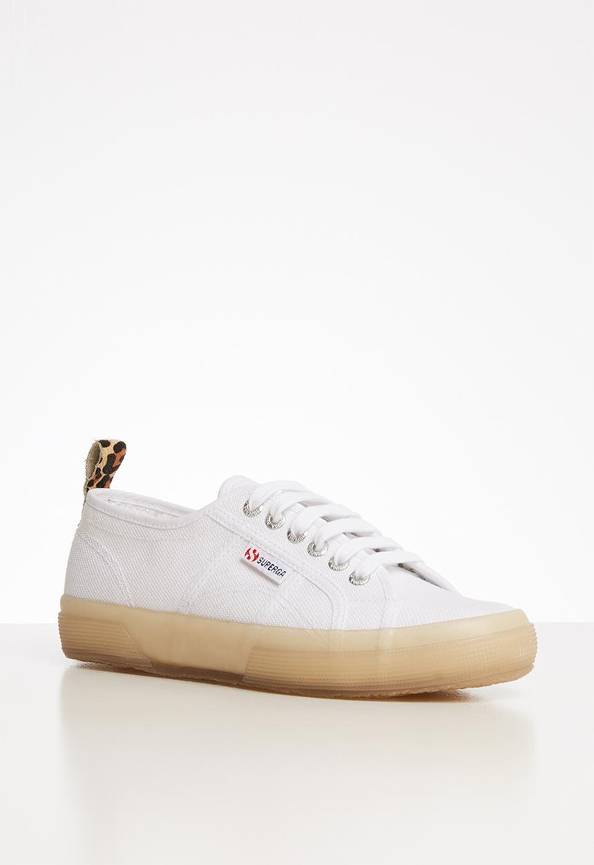 SUPERGA - 2750 ponytape animal print tag - white cheetah