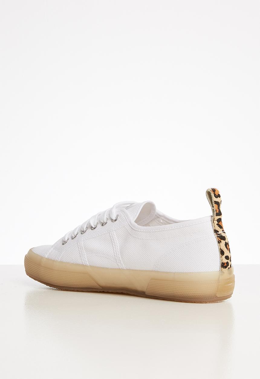 SUPERGA - 2750 ponytape animal print tag - white cheetah