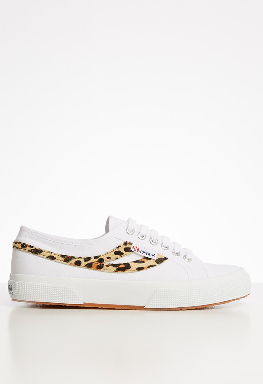 SUPERGA - 2750 ponytape animal swallow tail - white cheetah