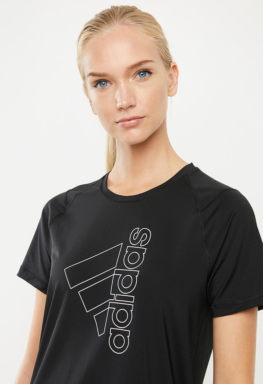 adidas Performance - Tech bos tee - black
