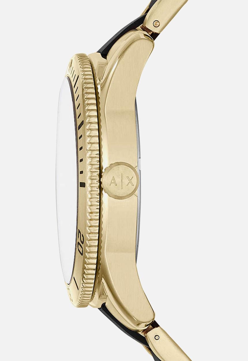 Armani Exchange - Enzo - black & gold