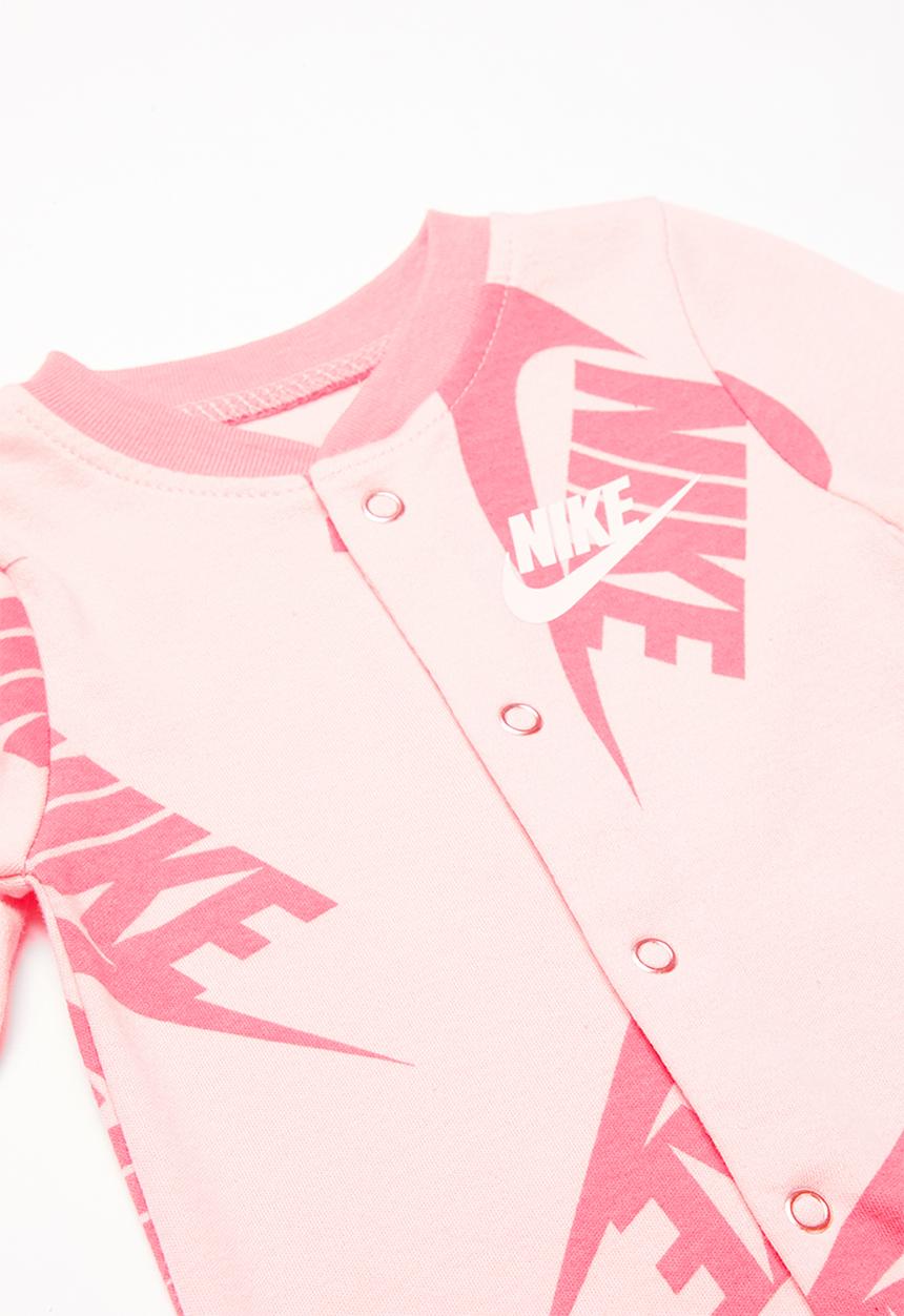 Nike - Nkn nsw footed coverall bib - echo pink