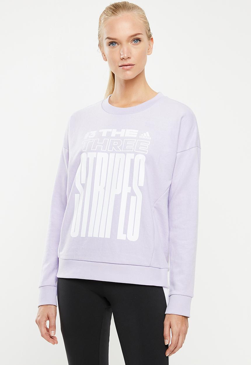 adidas Performance - Must have sweat top - purple