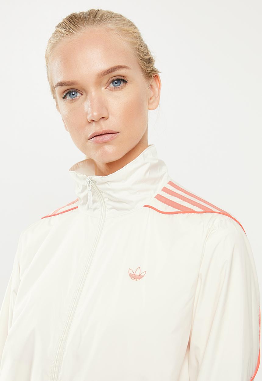 adidas Originals - Fakten track top - white & orange