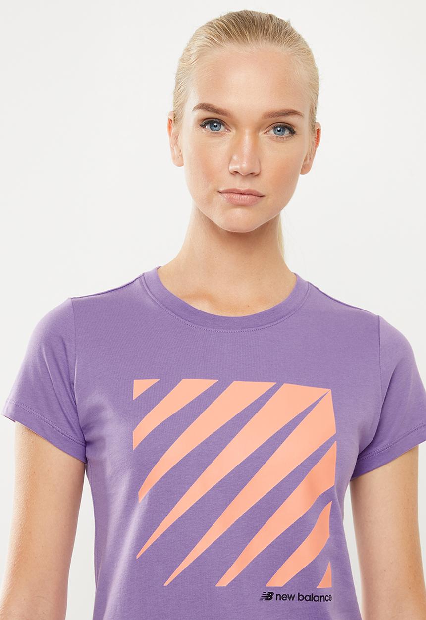 New Balance  - Optiks tee - violet