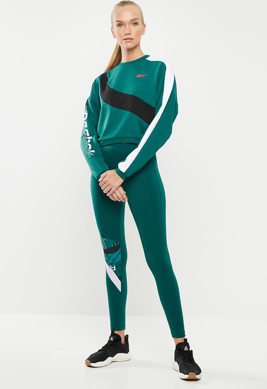 Reebok - Myt colourblock crew - teal